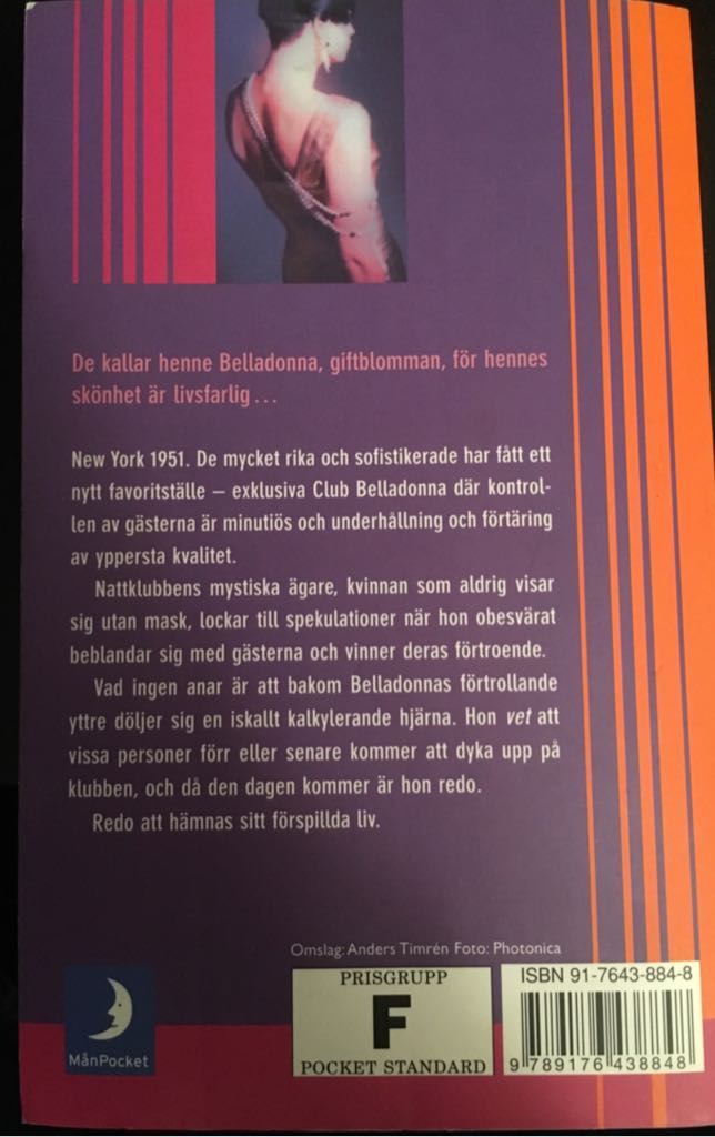 Belladonna  (Paperback) book collectible [Barcode 9789176438848] - Main Image 2