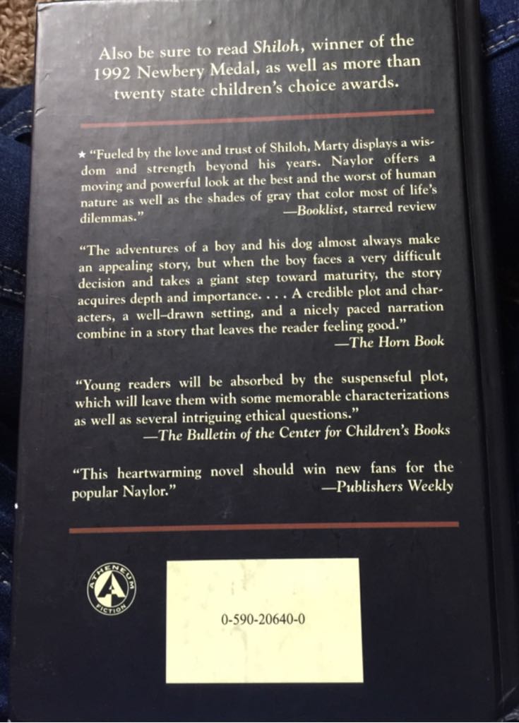 Shiloh Season - Reynolds Naylor book collectible - Main Image 2