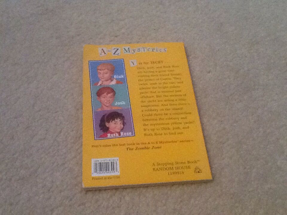 The Yellow Yacht - Ron Roy (A Stepping Stone Book - Paperback) book collectible - Main Image 2