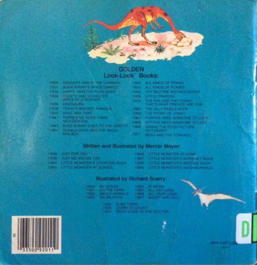 Dinosaurs - Kathleen N. Daly (Golden Pr - Paperback) book collectible [Barcode 9780307118356] - Main Image 2