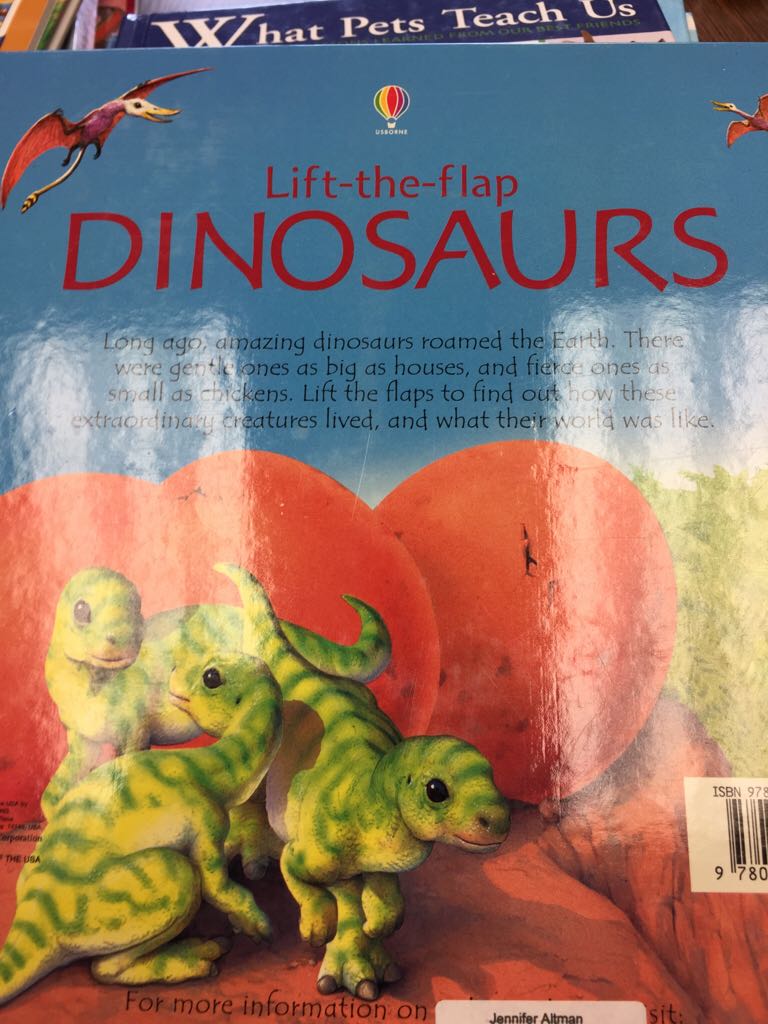Dinosaurs - The Book Company (Usborne Pub Limited) book collectible [Barcode 9780794504182] - Main Image 2