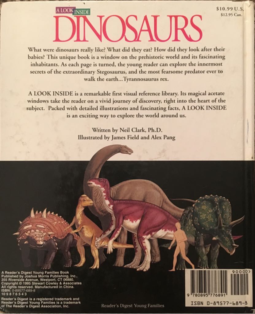 Dinosaurs - Igloo Books (Reader’s Digest Young Families, Inc. - Hardcover) book collectible [Barcode 9780895776891] - Main Image 2