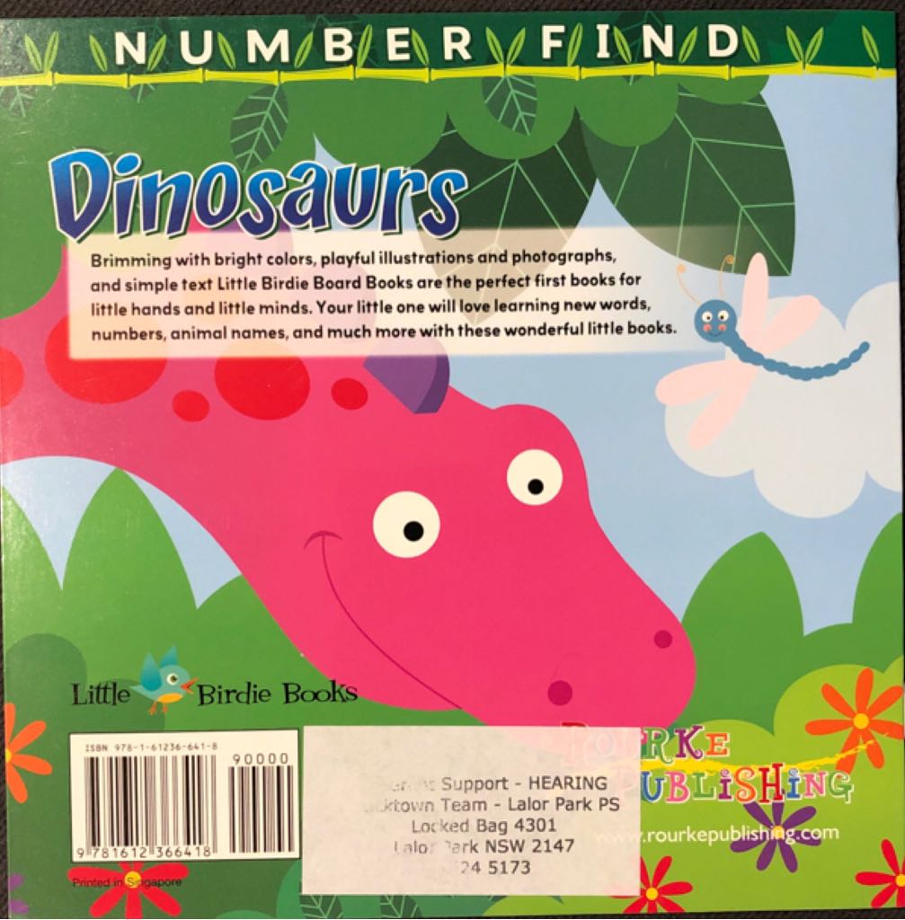Number Find: Dinosaurs - Charles Reasoner (Rourke Publishing - Paperback) book collectible [Barcode 9781612366418] - Main Image 2