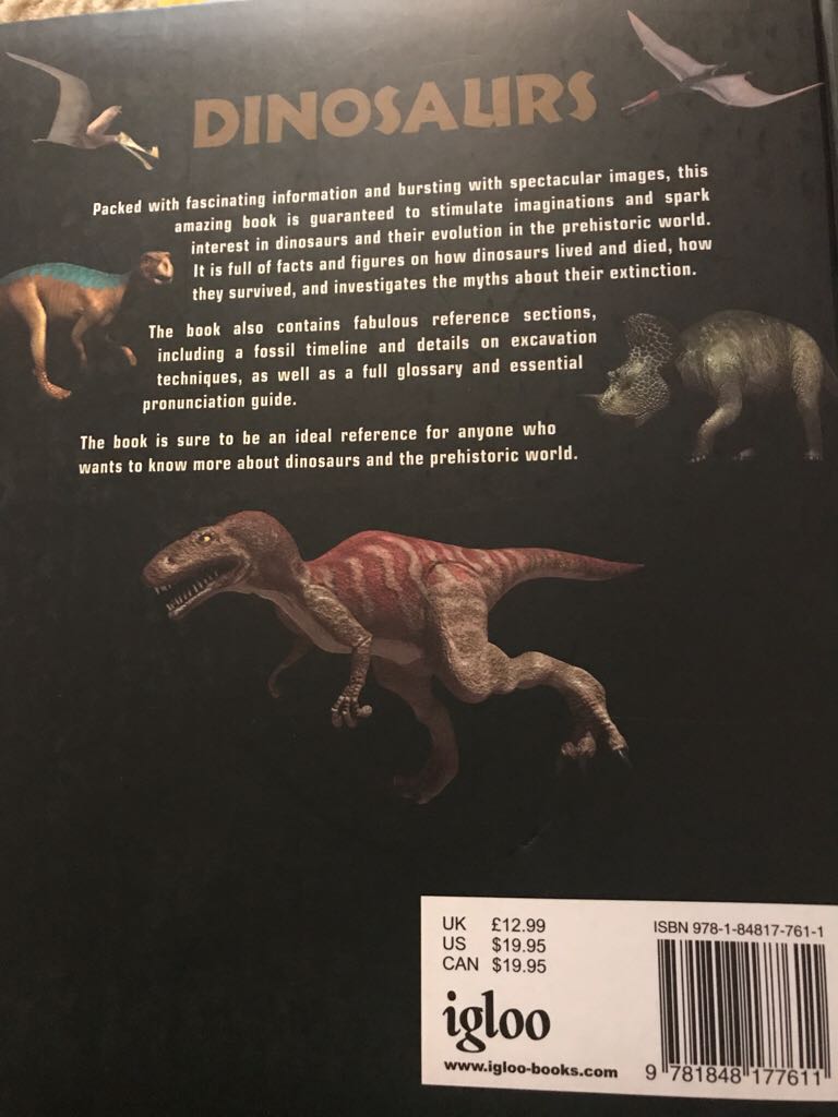 Dinosaurs - DK (Igloo Books) book collectible [Barcode 9781848177611] - Main Image 2