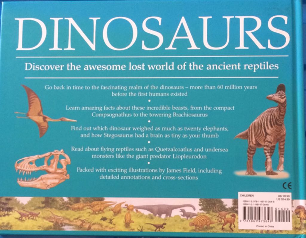Dinosaurs - DK (Armadillo Books - Hardcover) book collectible [Barcode 9781861473646] - Main Image 2