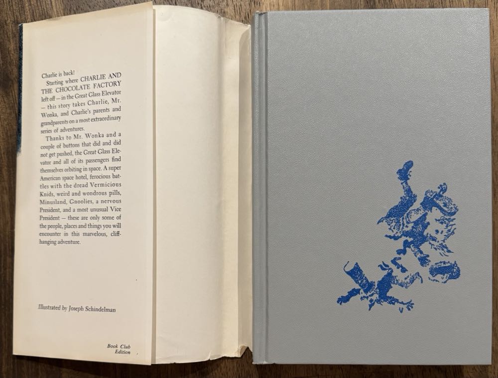 Charlie And The Great Glass Elevator - Roald Dahl (Alfred A. Knopf - Hardcover) book collectible - Main Image 2