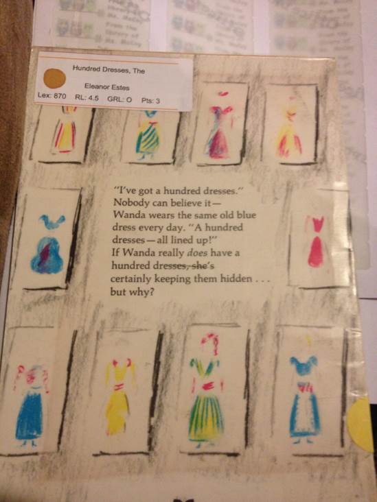 The Hundred Dresses - Eleanor Estes (Scholastic - Paperback) book collectible [Barcode 9780590404006] - Main Image 2