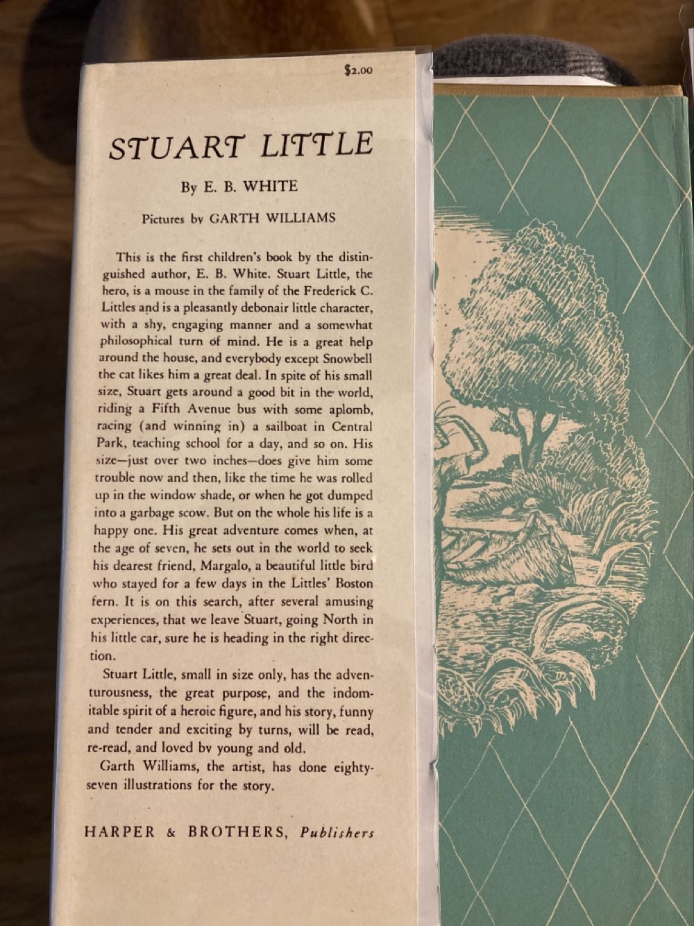 Stuart Little - E.B. White (Harper & Brothers Publishers - Hardcover) book collectible - Main Image 3