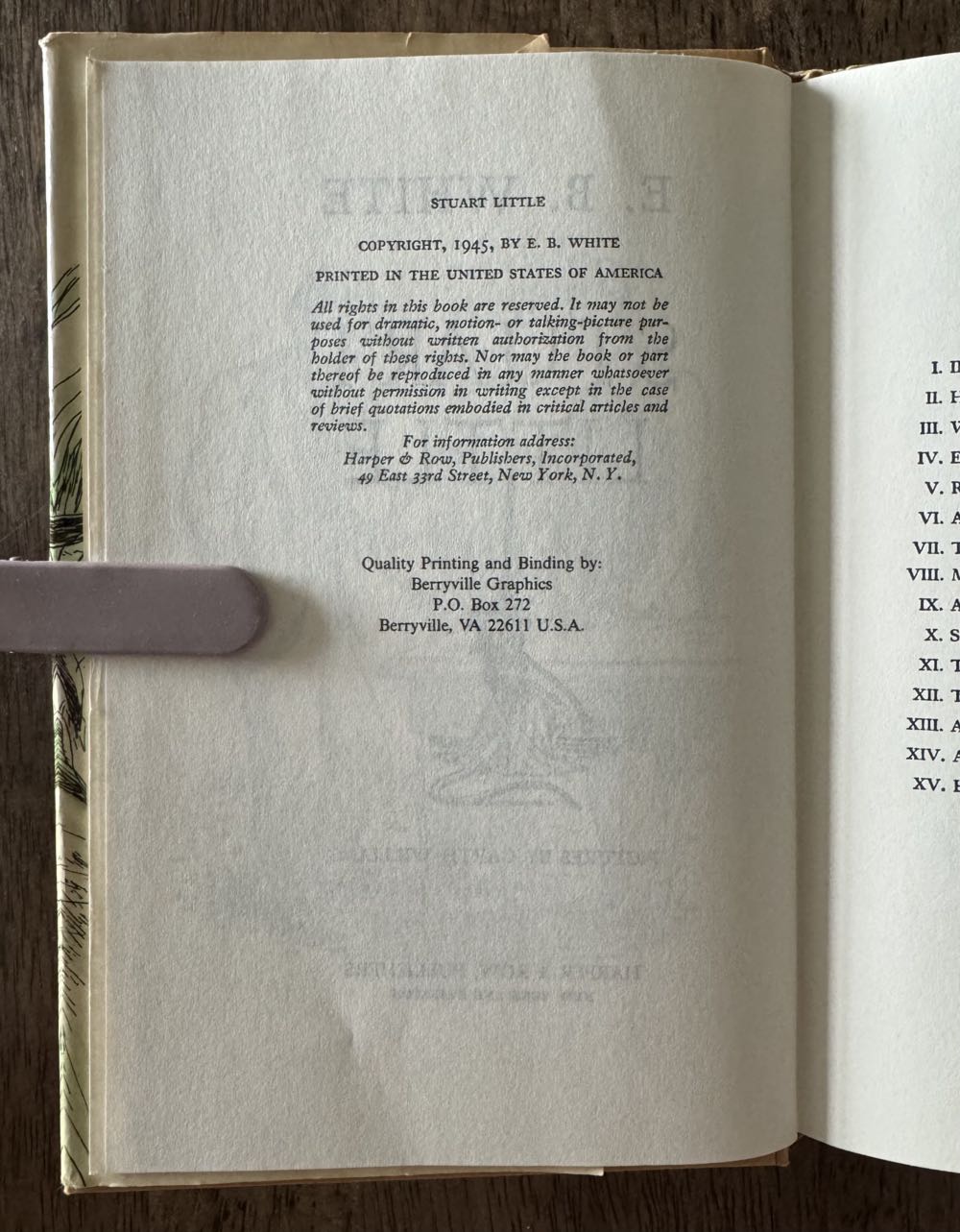 Stuart Little - E.B. White (Harper & Row, Publishers - Hardcover) book collectible - Main Image 4