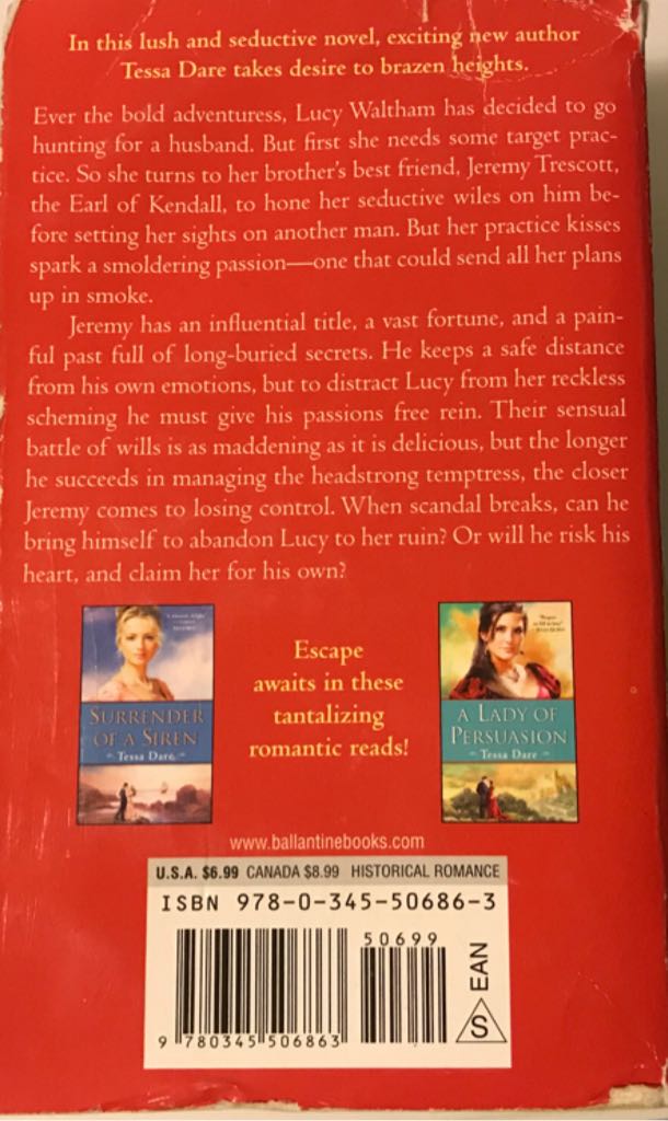 Goddess Of The Hunt - Tessa Dare (Bellantine Books - eBook) book collectible [Barcode 9780345506863] - Main Image 2