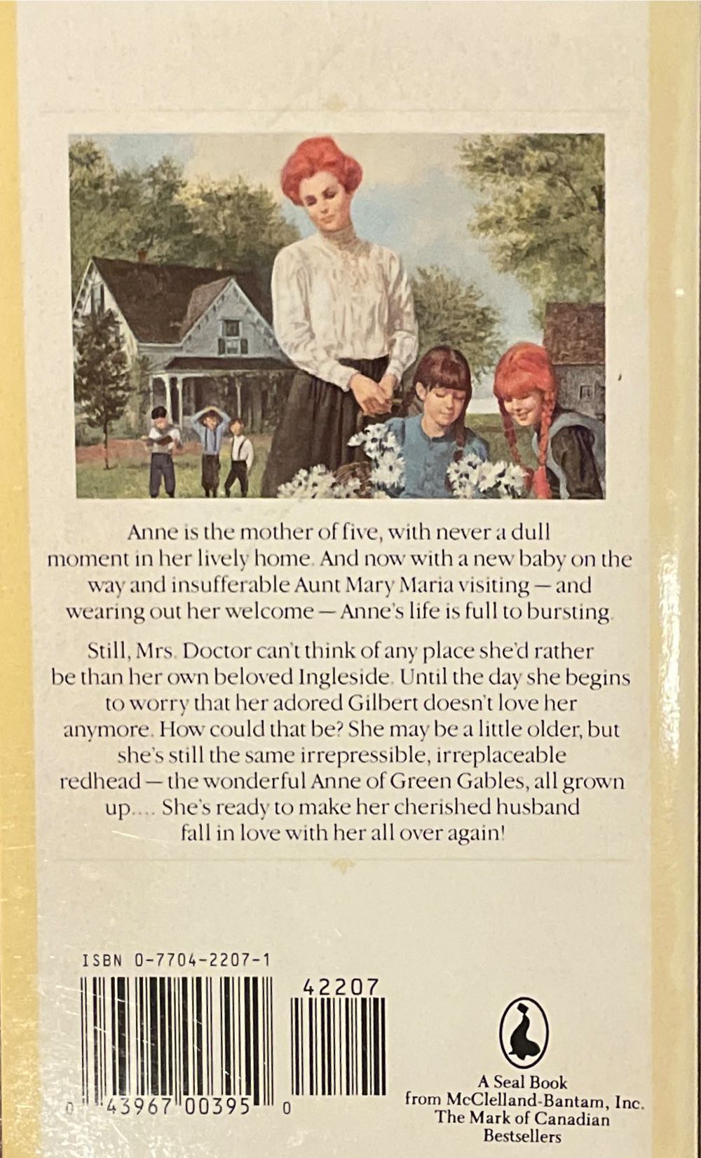 Anne Of Ingleside - L. M. Montgomery (Seal Books - Paperback) book collectible [Barcode 9780770422073] - Main Image 4