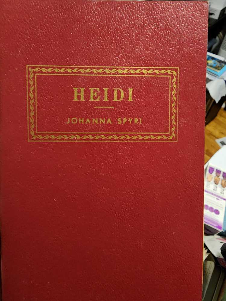 Heidi - Johanna Spyri (Academic Industries, Inc - Paperback) book collectible [Barcode 9780883017524] - Main Image 3