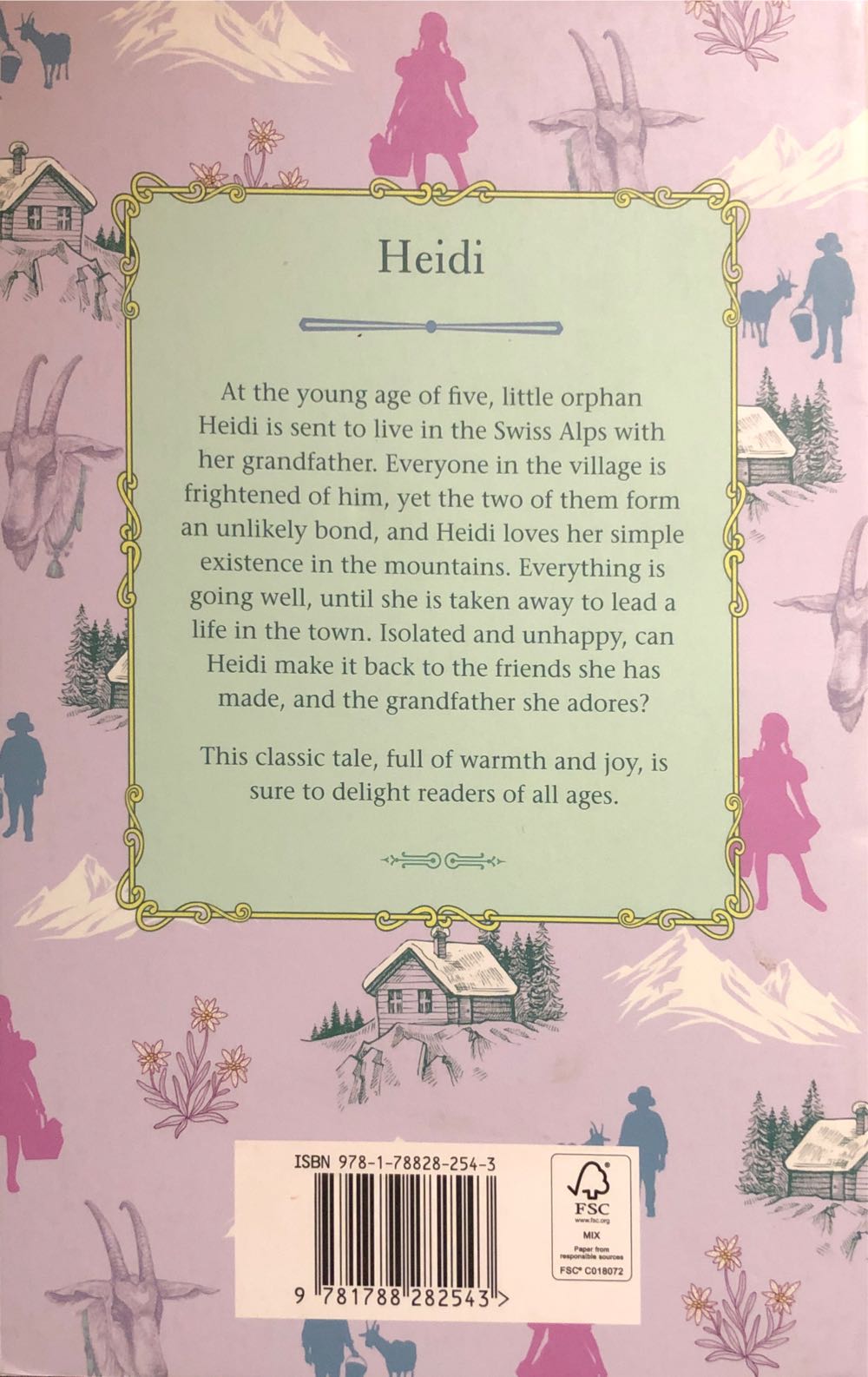 Heidi - Johanna Spryi book collectible [Barcode 9781788282543] - Main Image 2