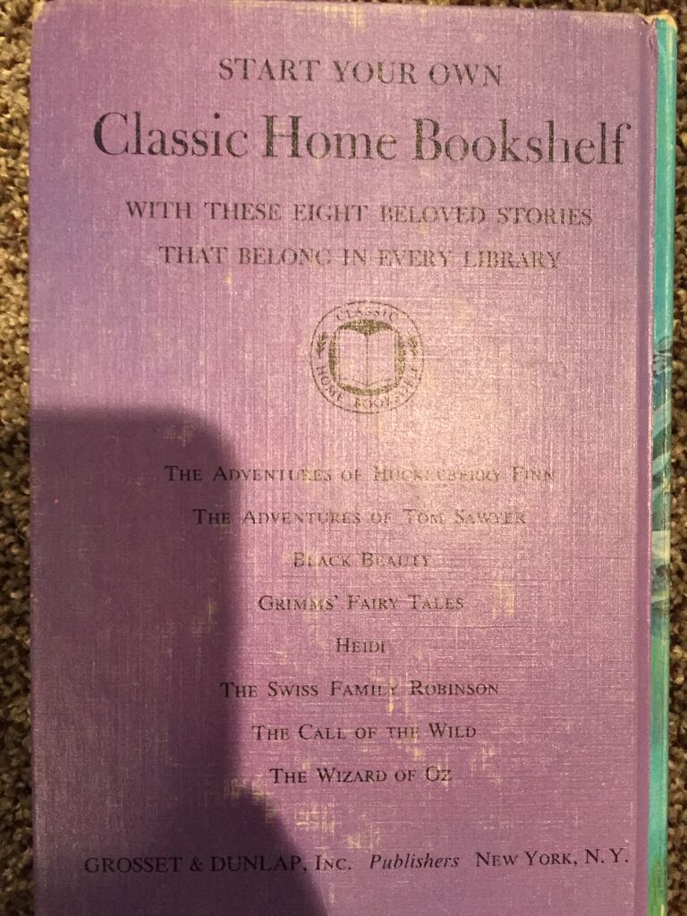 Heidi - Johanna Spyri (Grossett & Dunlap) book collectible - Main Image 2