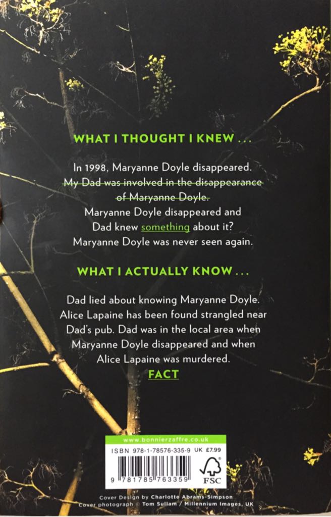 Sweet Little Lies - Caz Frear (Zaffre) book collectible [Barcode 9781785763359] - Main Image 2