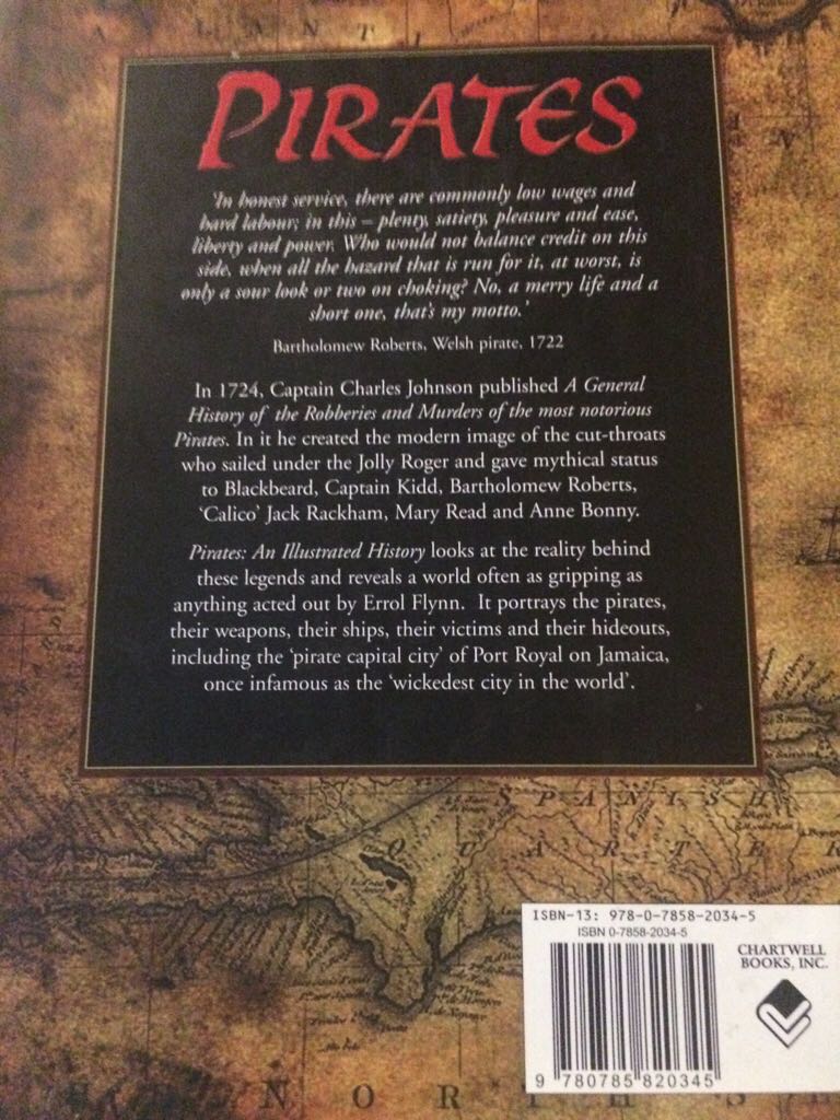 Pirates - Nigel Cawthorne book collectible [Barcode 9780785820345] - Main Image 2