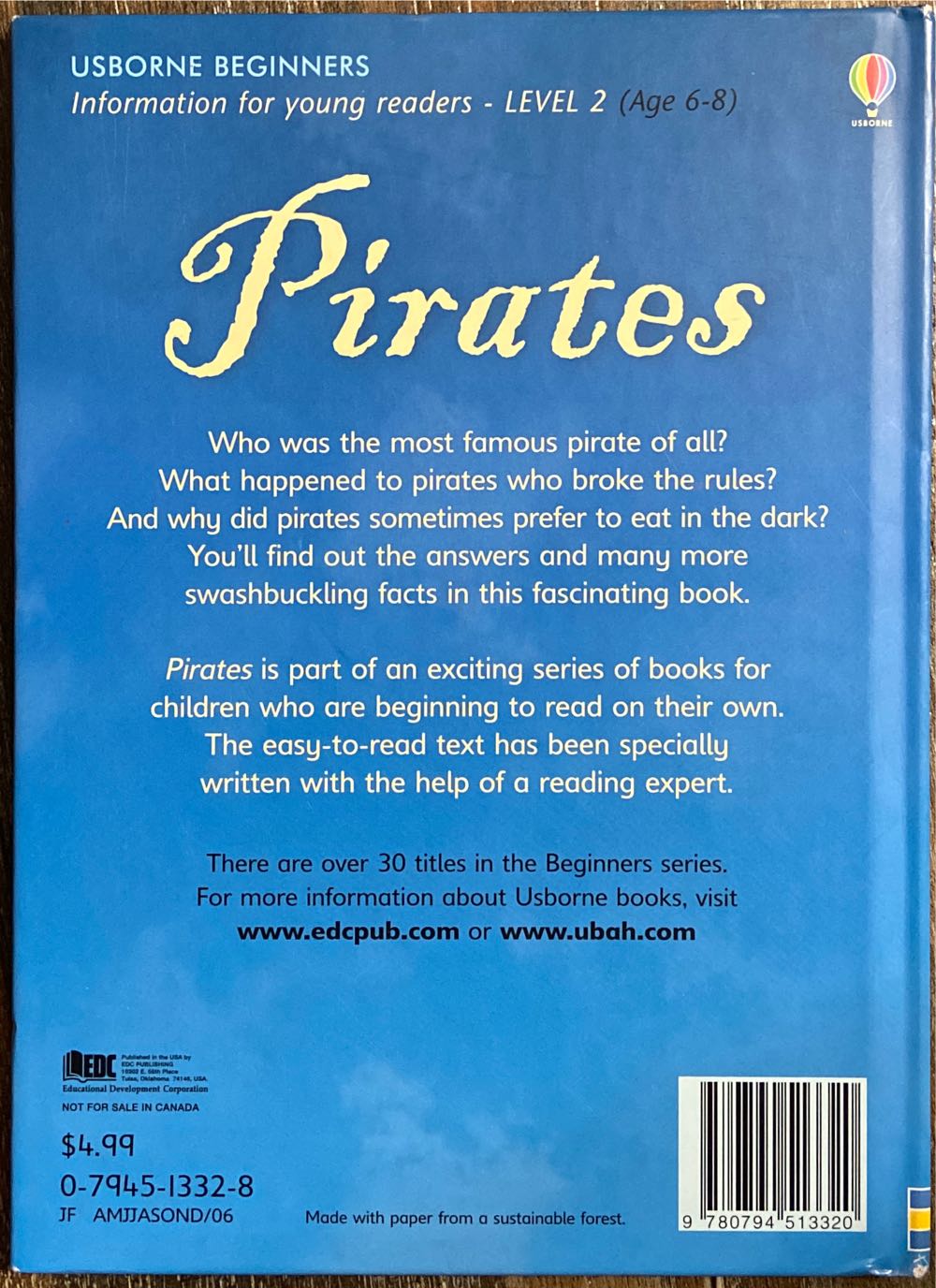 Pirates, Level 2: Internet Referenced (Beginners Social Studies - New Format) - Catriona Clarke (Usborne Pub Ltd - eBook) book collectible [Barcode 9780794513320] - Main Image 2