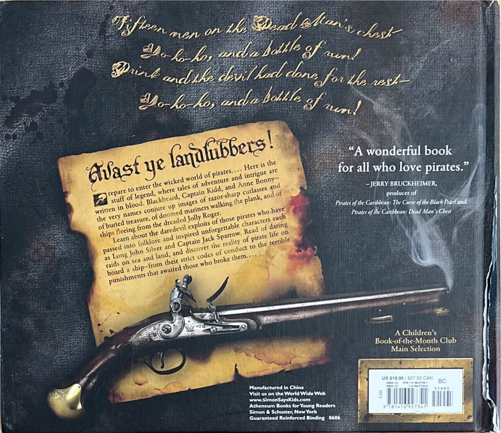 Pirates - Philip Steele (Atheneum Books for Young Readers - Hardcover) book collectible [Barcode 9781416927341] - Main Image 2