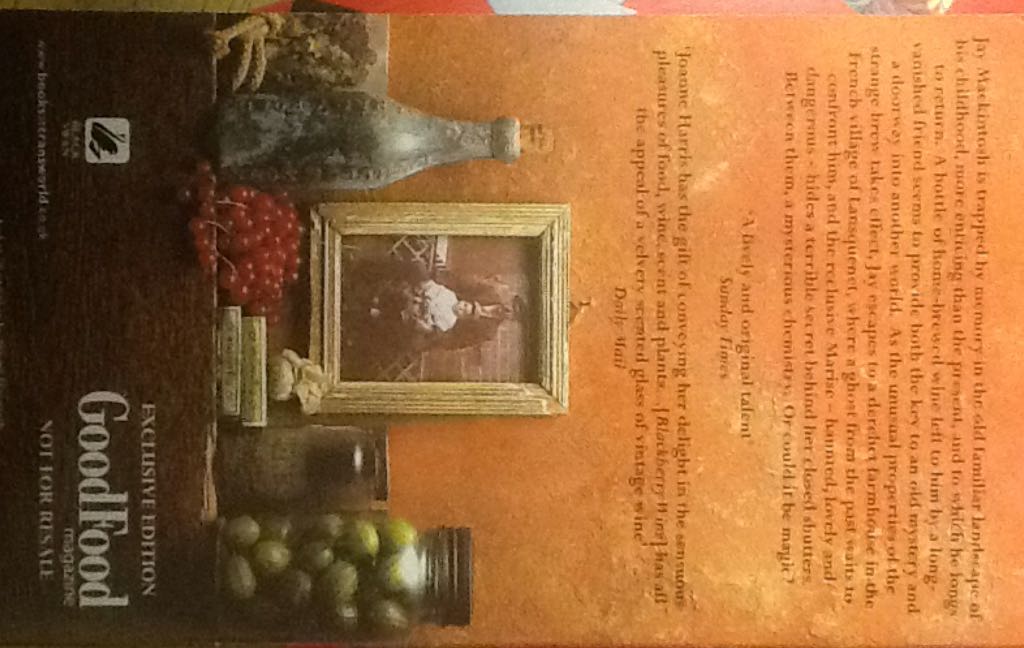 Blackberry Wine  (Black Swan - Paperback) book collectible [Barcode 9780552155137] - Main Image 2