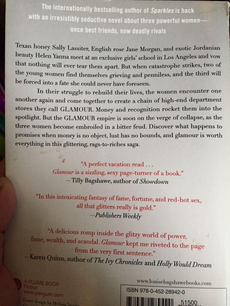 Glamour - Louise Bagshawe (Penguin) book collectible [Barcode 9780452289420] - Main Image 2