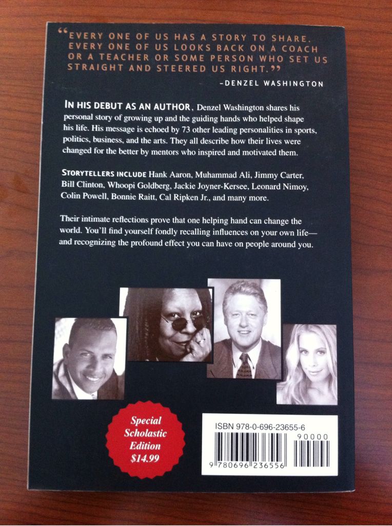 Hand To Guide Me, A - Denzel Washington (St. Martin’s Griffin) book collectible [Barcode 9780696236556] - Main Image 2