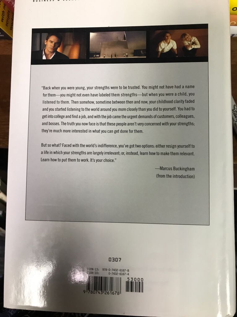 Go Put Your Strengths To Work - Marcus Buckingham (Free Press - Hardcover) book collectible [Barcode 9780743261678] - Main Image 2