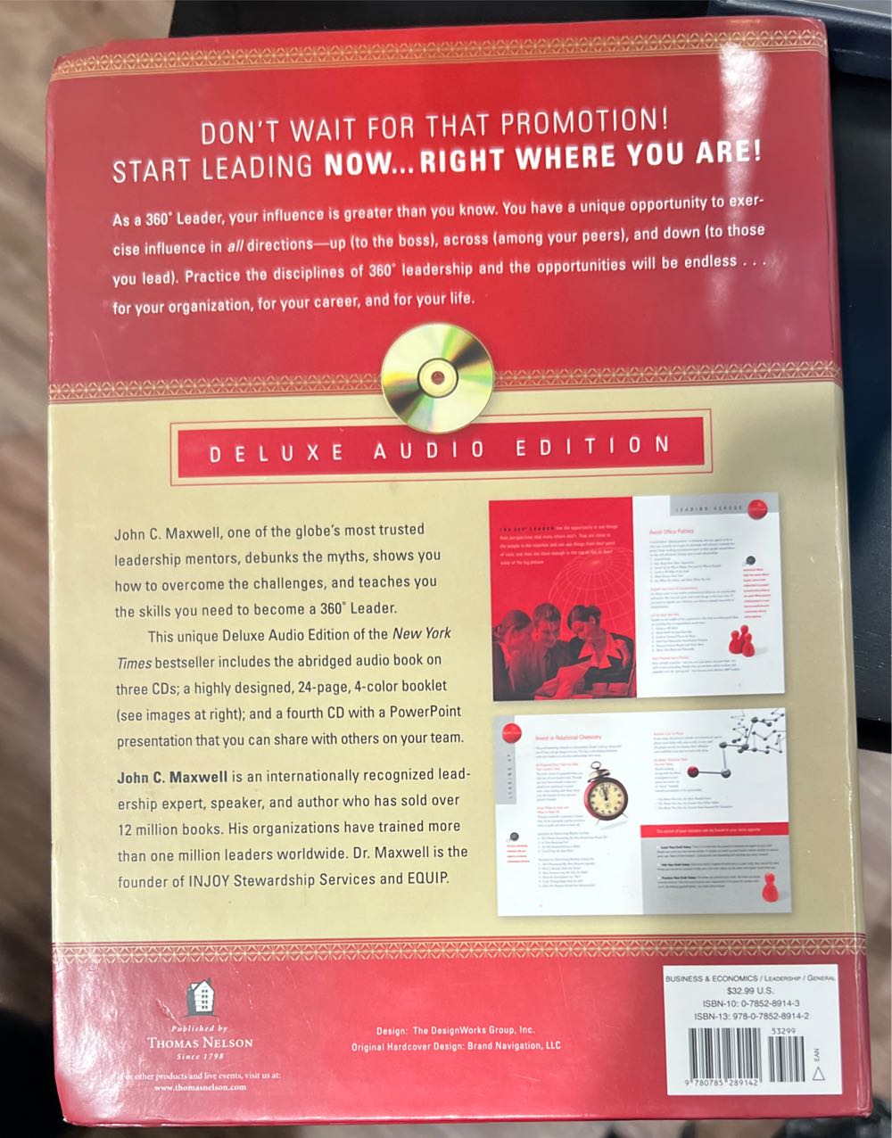 The 360 Leader Audio - Maxwell (- Audiobook) book collectible [Barcode 9780785289142] - Main Image 2