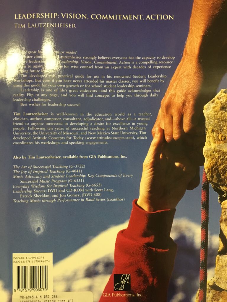 Leadership  (GIA Publications - Paperback) book collectible [Barcode 9781579996079] - Main Image 2