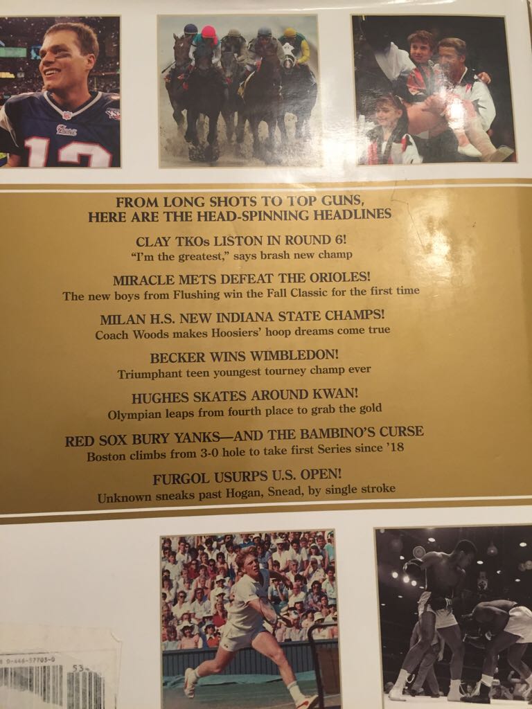 Dark Horses and Underdogs: The Greatest Sports Upsets Of All Time - Les Krantz (Warner Books - Hardcover) book collectible [Barcode 9780446577038] - Main Image 2