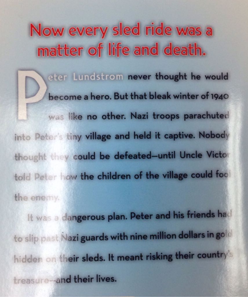 Snow Treasure - Marie McSwigan (Scholastic Paperbacks - Paperback) book collectible [Barcode 9780590425377] - Main Image 2