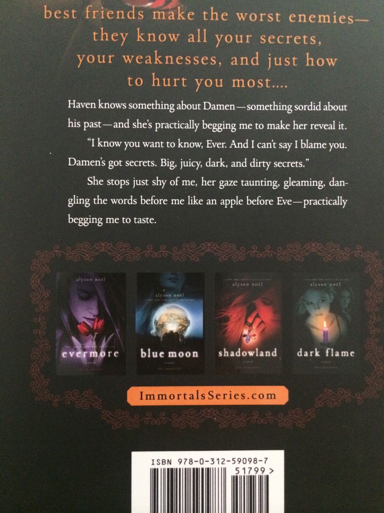 Night Star - Alyson Noel (St. Martin’s Griffin - Hardcover) book collectible [Barcode 9780312590987] - Main Image 2