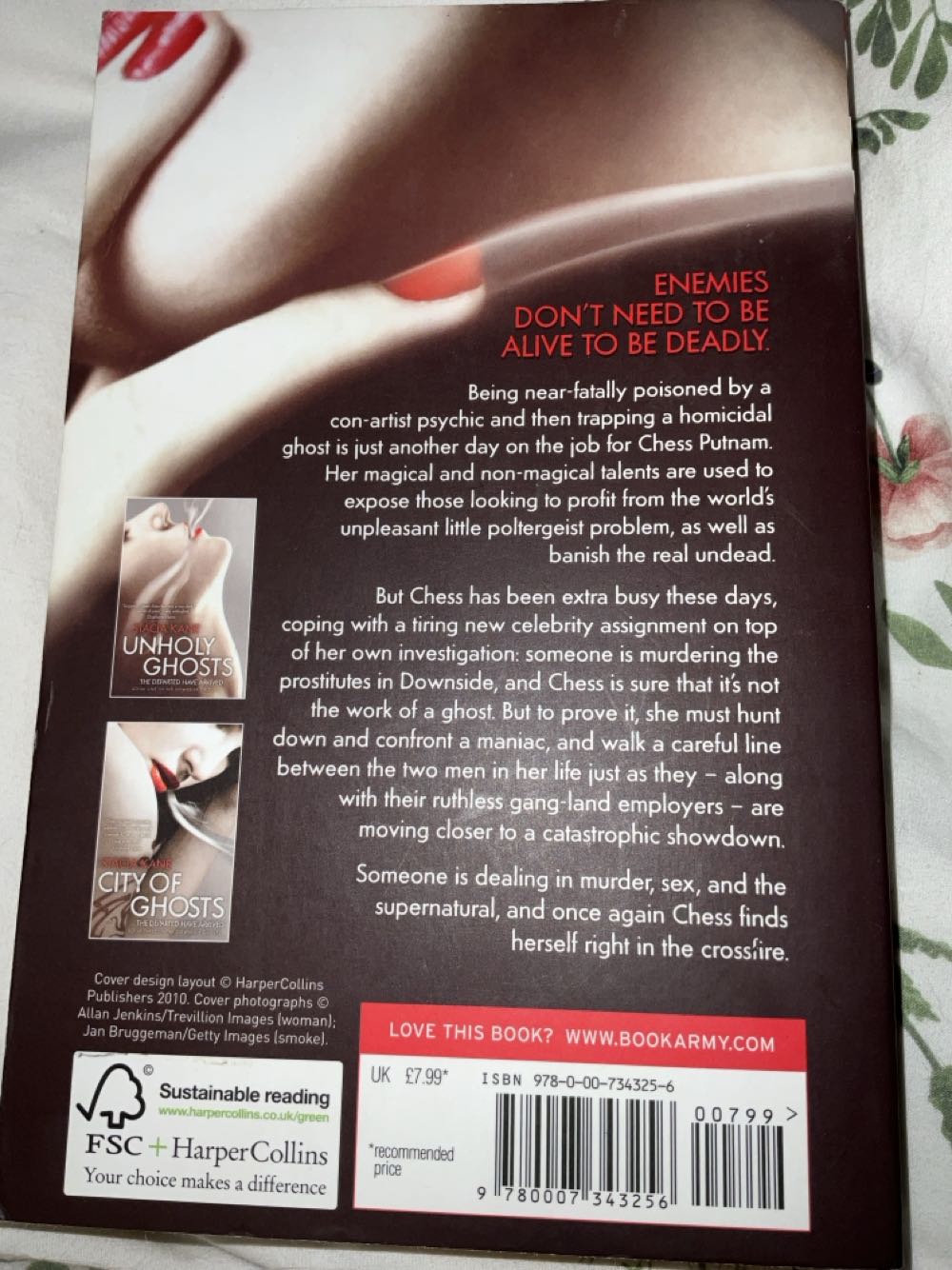 Unholy Magic - Stacia Kane (Harper Voyager - Paperback) book collectible [Barcode 9780007343256] - Main Image 2