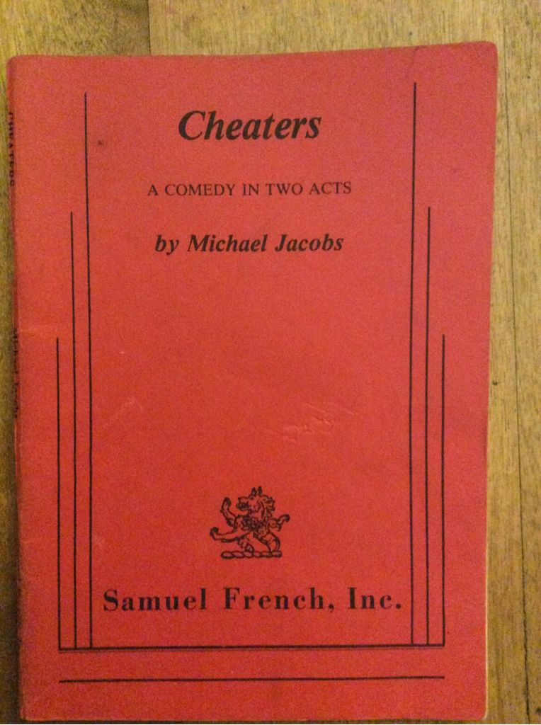 Cheaters - Jerome Dickey (Samuel French, Inc.) book collectible [Barcode 9780573607530] - Main Image 1