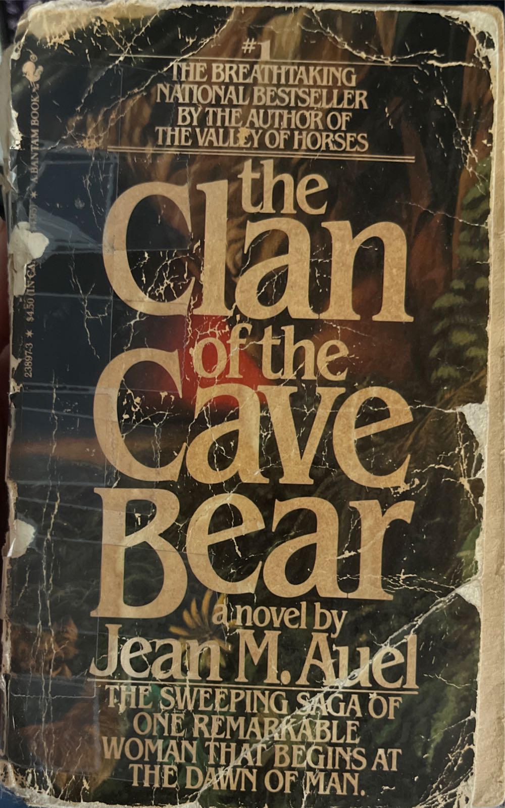 Clan Of The Cave Bear - Jean M. Auel (Bantam Books) book collectible [Barcode 9780553238976] - Main Image 2