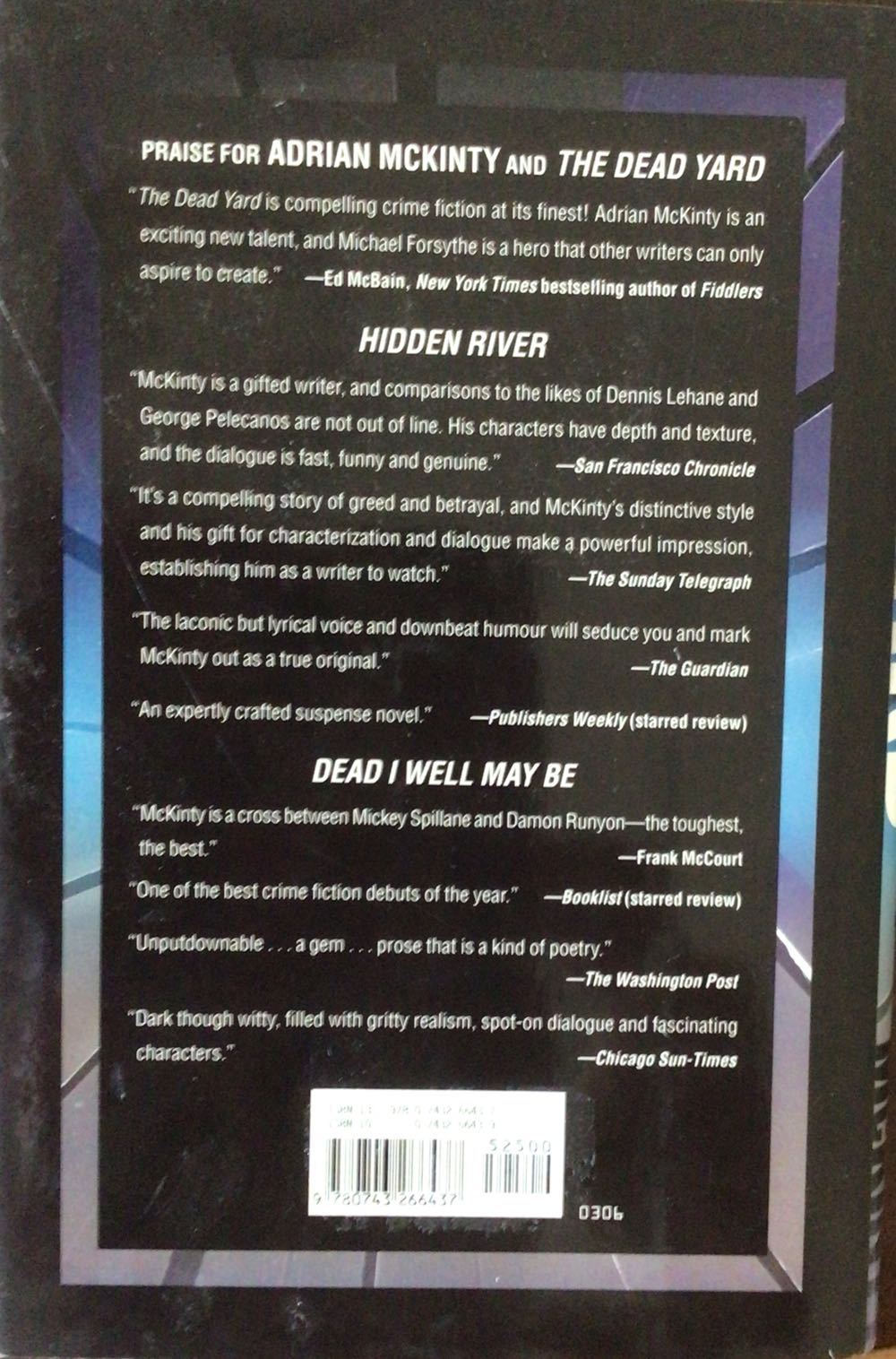 Dead:  Book #2 The Dead Yard - Adrian McKinty (Scribner Publishing - Hardcover) book collectible [Barcode 9780743266437] - Main Image 2