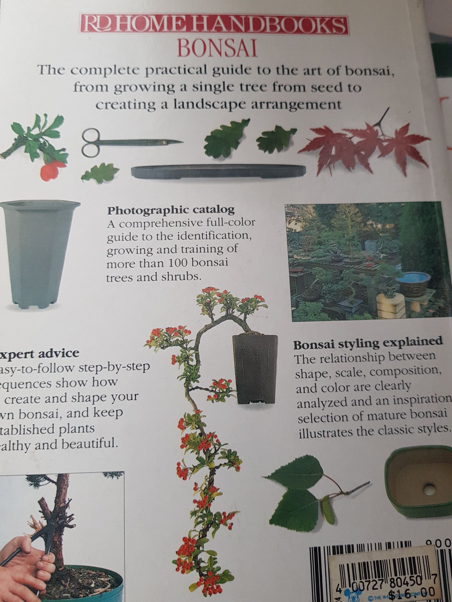 Bonsai - Harry Tomlinson (Home Handbooks - Paperback) book collectible [Barcode 9780895776471] - Main Image 2