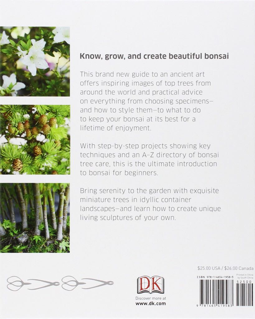 Bonsai - DK Publishing (Dorling Kindersley (June 16, 2014) - Paperback) book collectible [Barcode 9781465419583] - Main Image 2
