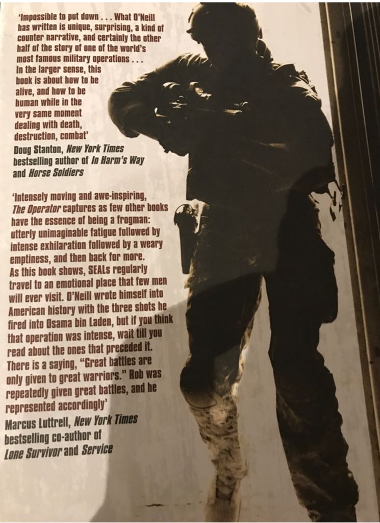 The Operator - Robert O’Neill book collectible [Barcode 9781471148125] - Main Image 2