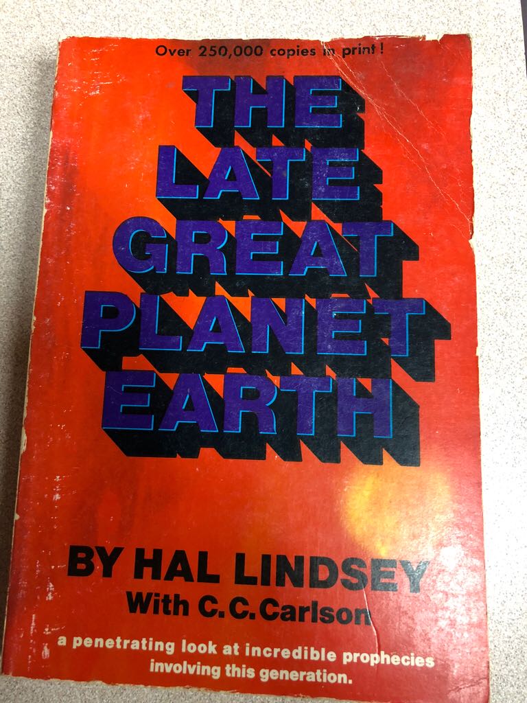The Late Great Planet Earth - C. Carlson book collectible - Main Image 1