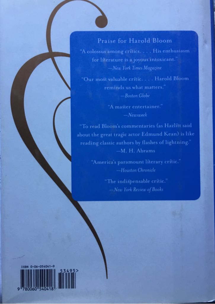 Best Poems Of The English Language, The - Harold Bloom (Harper - Hardcover) book collectible [Barcode 9780060540418] - Main Image 2
