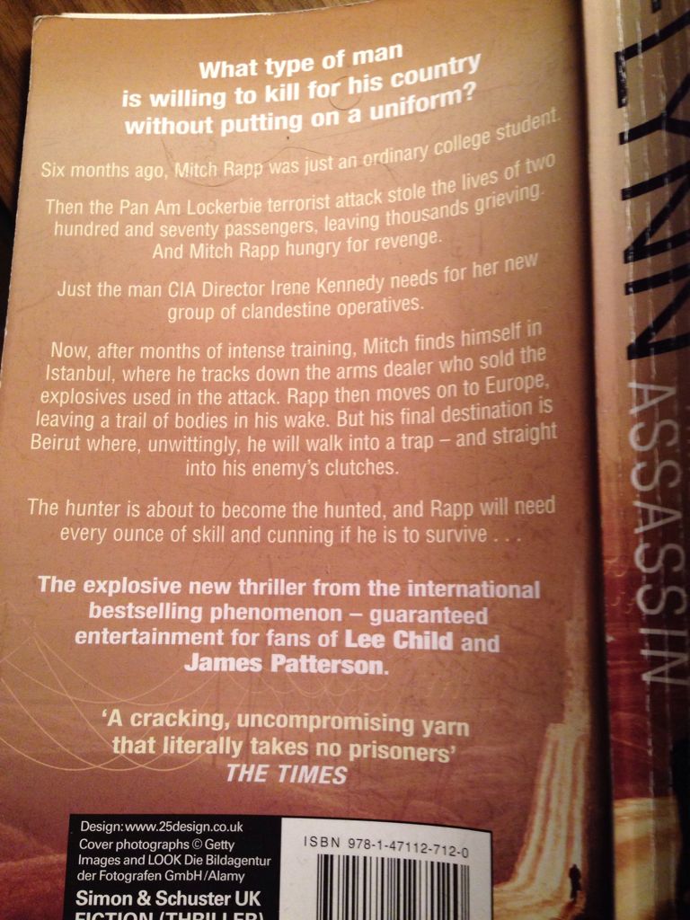 American Assassin - Vince Flynn book collectible [Barcode 9781471127120] - Main Image 2