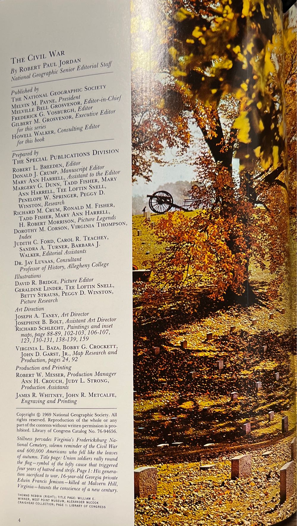 The Civil War - Robert Paul Jordan (National Geograhic Society - Hardcover) book collectible - Main Image 4