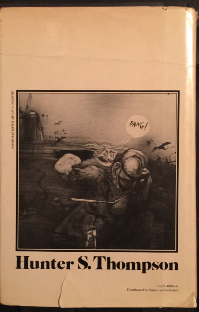 The Great Shark Hunt - Hunter S. Thompson (Summit Books - Hardcover) book collectible [Barcode 9780671400460] - Main Image 2