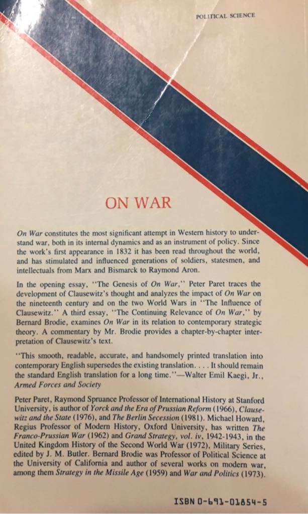On War  (Princeton University Press) book collectible - Main Image 2