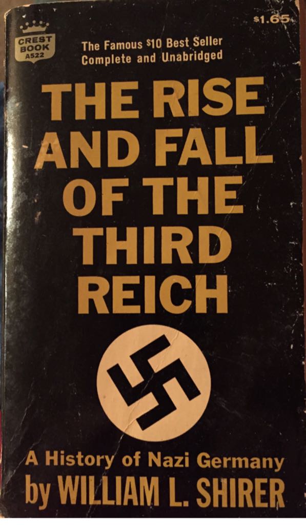The Rise And Fall Of The Third Reich  (Crest Books - Paperback) book collectible - Main Image 1