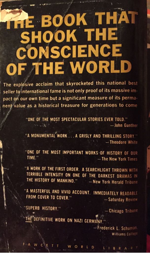 The Rise And Fall Of The Third Reich  (Crest Books - Paperback) book collectible - Main Image 2