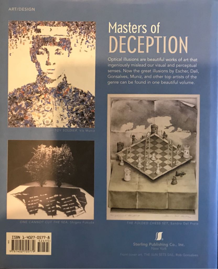 Masters Of Deception - Al Seckel (Sterling Publishing Company, Inc. - Hardcover) book collectible [Barcode 9781402705779] - Main Image 2