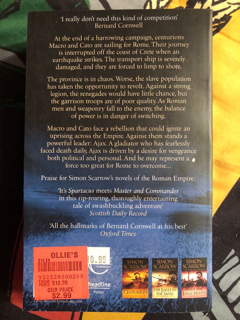 The Gladiator - Simon Scarrow (Headline Book Pub Limited - Kindle) book collectible [Barcode 9780755327799] - Main Image 2