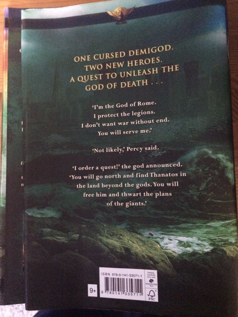 Heroes Of Olympus  book collectible - Main Image 2