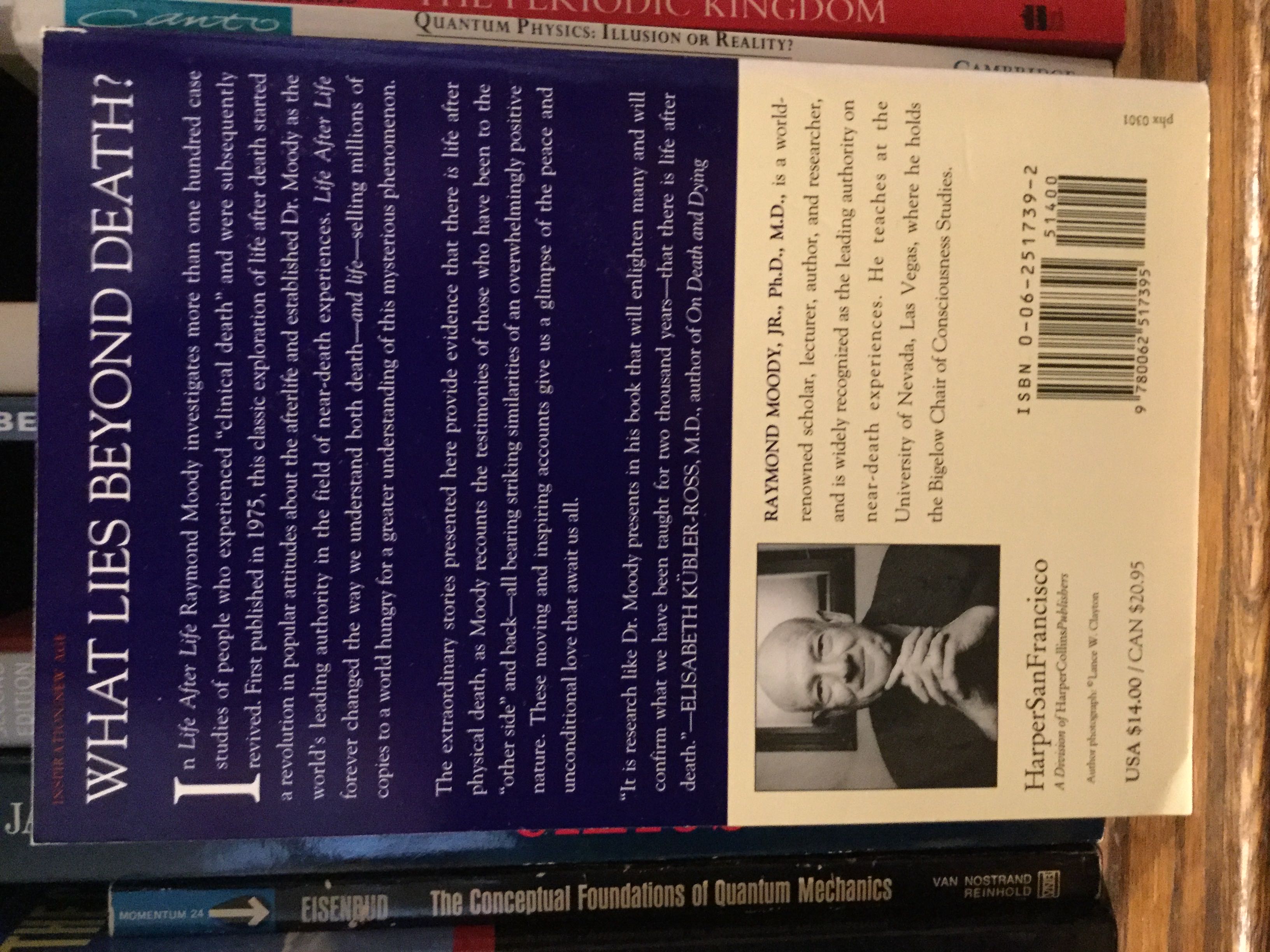 Life After Life - Raymond Moody (HarperOne  - Paperback) book collectible [Barcode 9780062517395] - Main Image 2